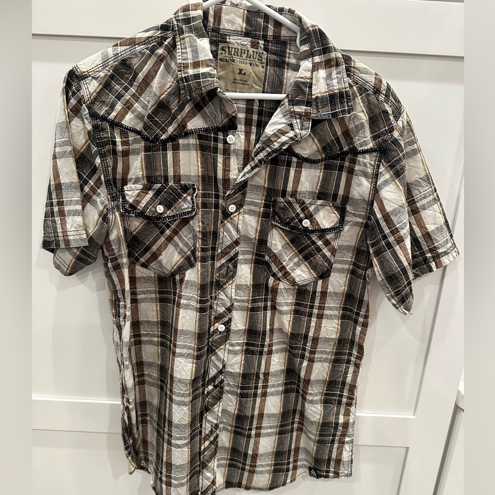 SURPLUS PLAID SHIRT
